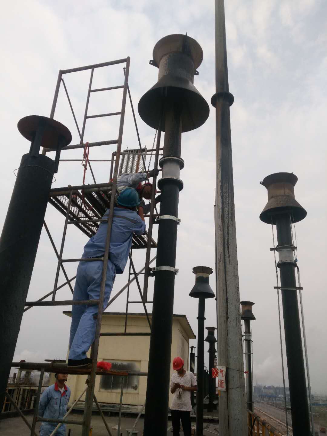 嘉華熱工發(fā)生爐煤氣放散