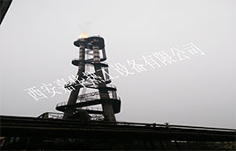 嘉華熱工高爐煤氣放散點火