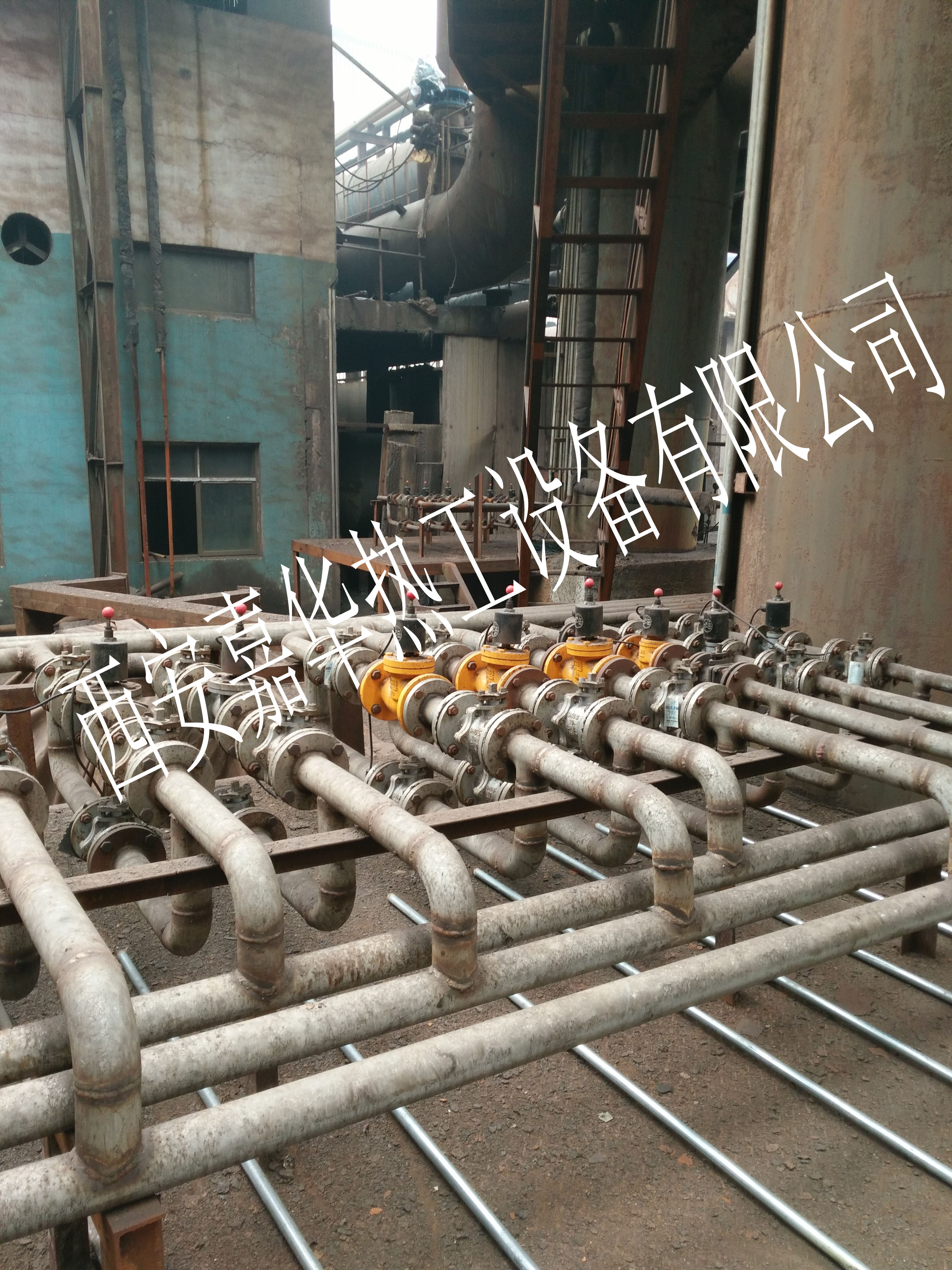 嘉華熱工高爐煤氣放散點火