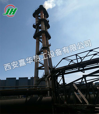 山東鋼廠5套高爐煤氣放散驗(yàn)收成功