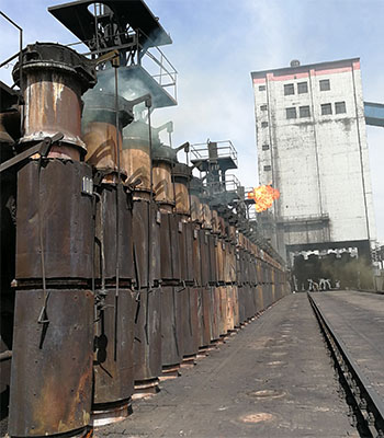 焦爐煤氣放散塔 放散點火