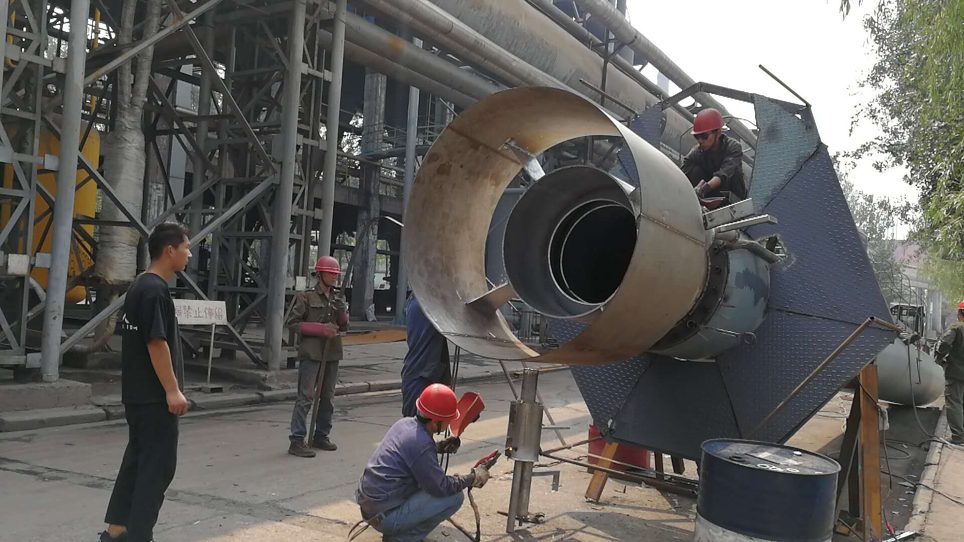 焦爐煤氣放散點火 火炬放散點火