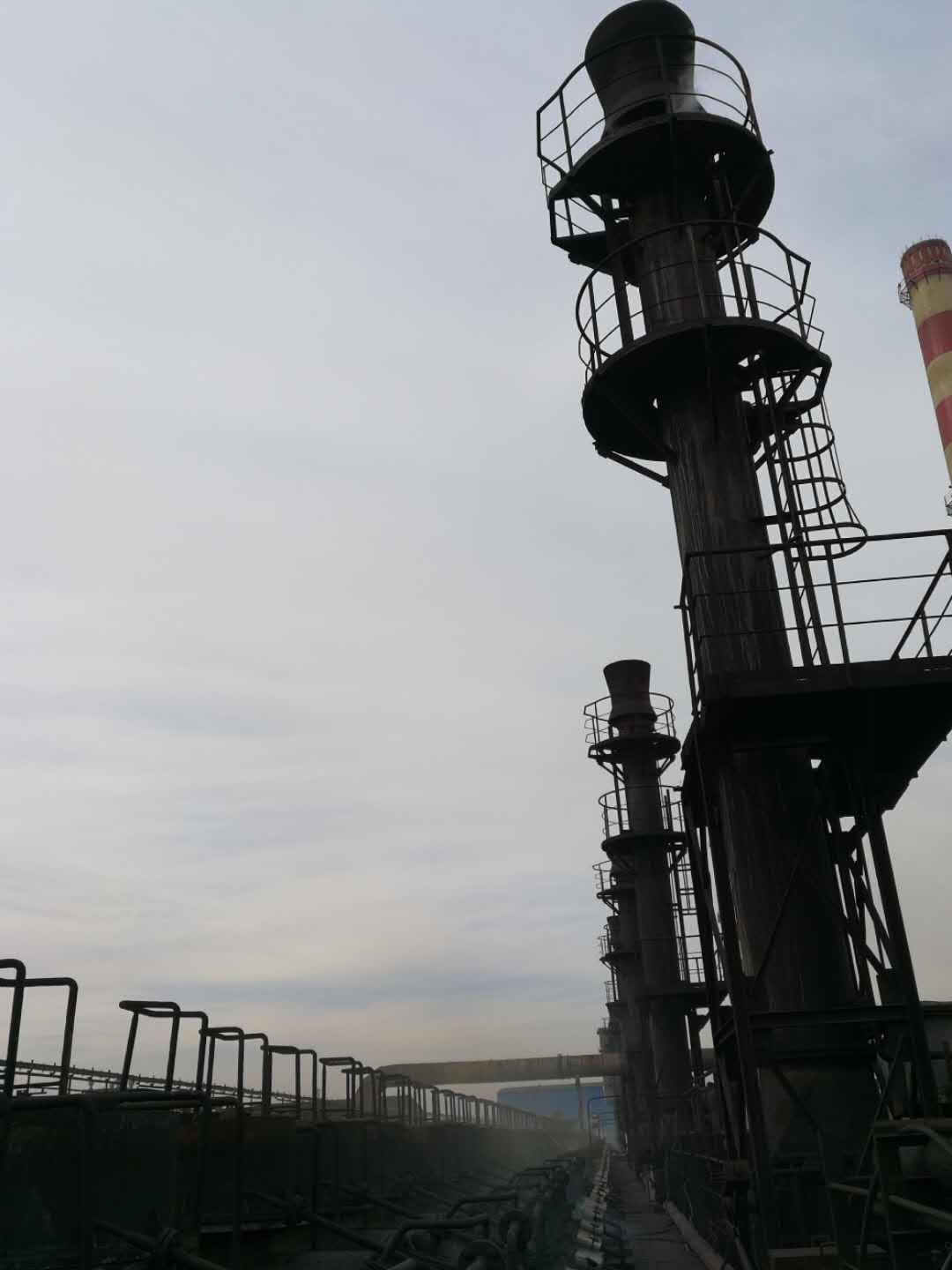 高爐煤氣放散點火,集氣管