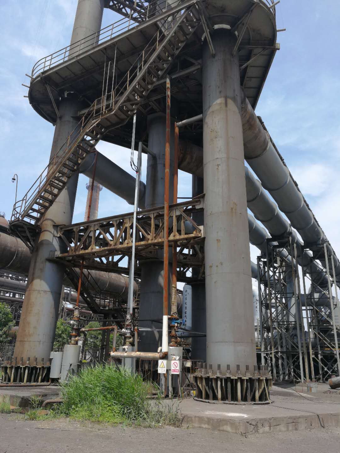 高爐煤氣放散塔