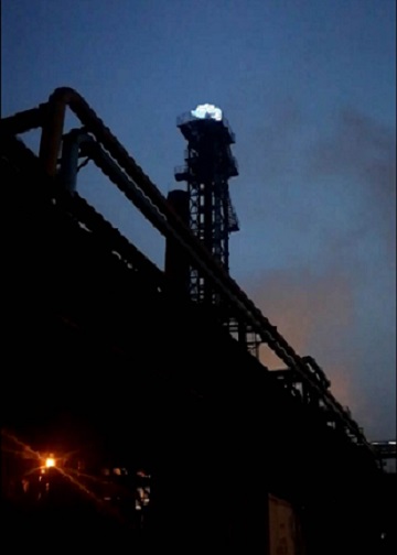 高爐煤氣放散點(diǎn)火